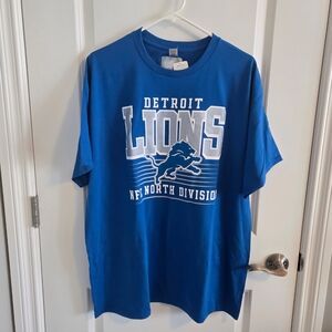NFL Detroit Lions Blue Short Sleeve Tee